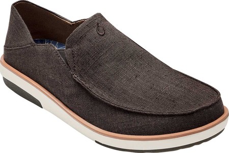 

Мужские мокасины OluKai Kalia Kapa Slip On Sneaker Dark Wood/Dark Wood Linen 44.5