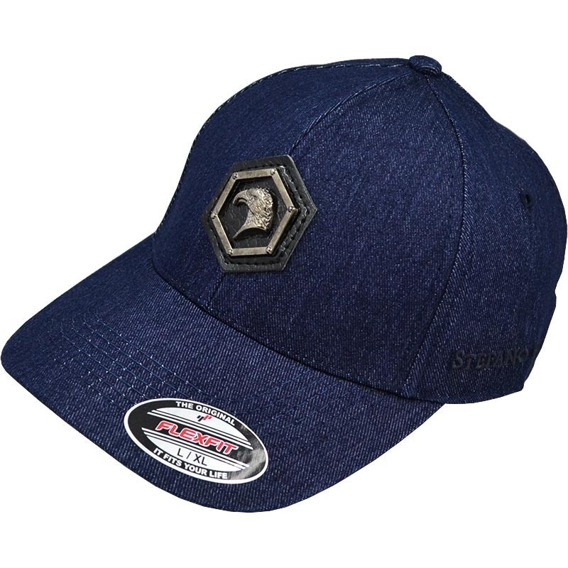 

Кепка Бейсболка Flexfit Stefano Ricci темно-синий джинс full cap 56-58 см 700-3443