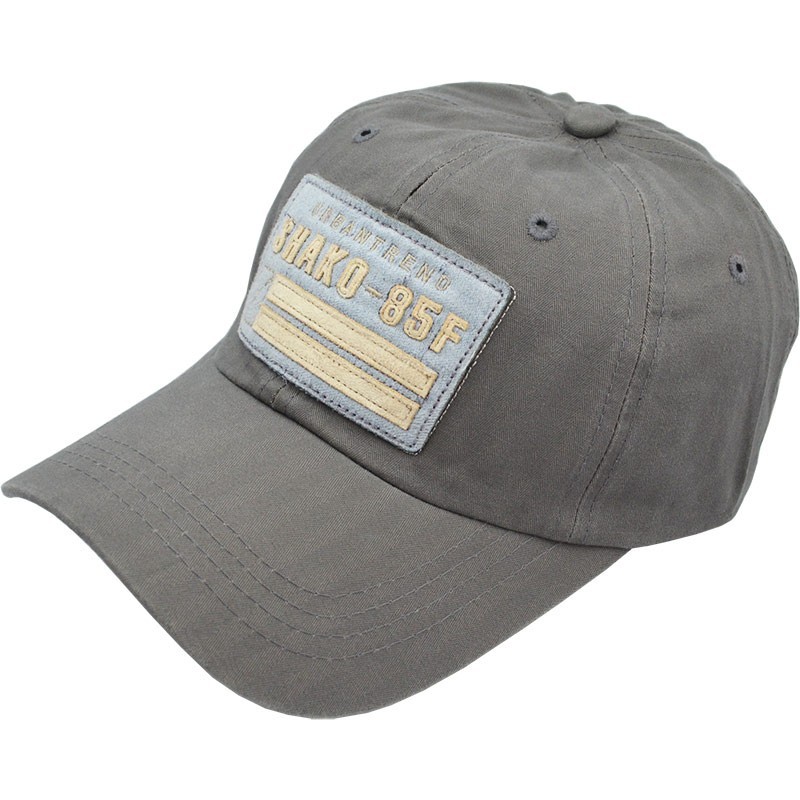 

Кепка Бейсболка Shako серая на застежке 56-59 см 700-3990