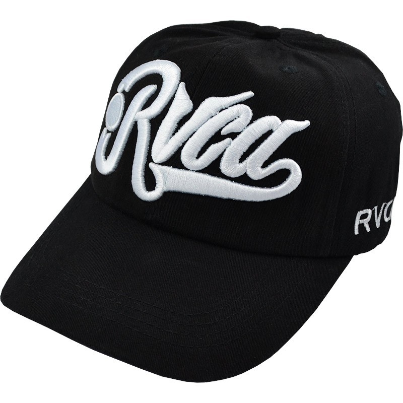 

Кепка бейсболка RVCA черная на застежке 56-59 см 700-1514