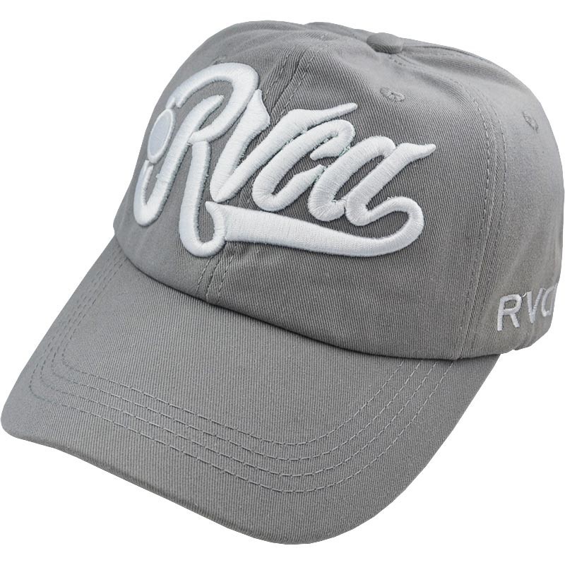 

Кепка бейсболка RVCA серая на застежке 56-59 см 700-1515