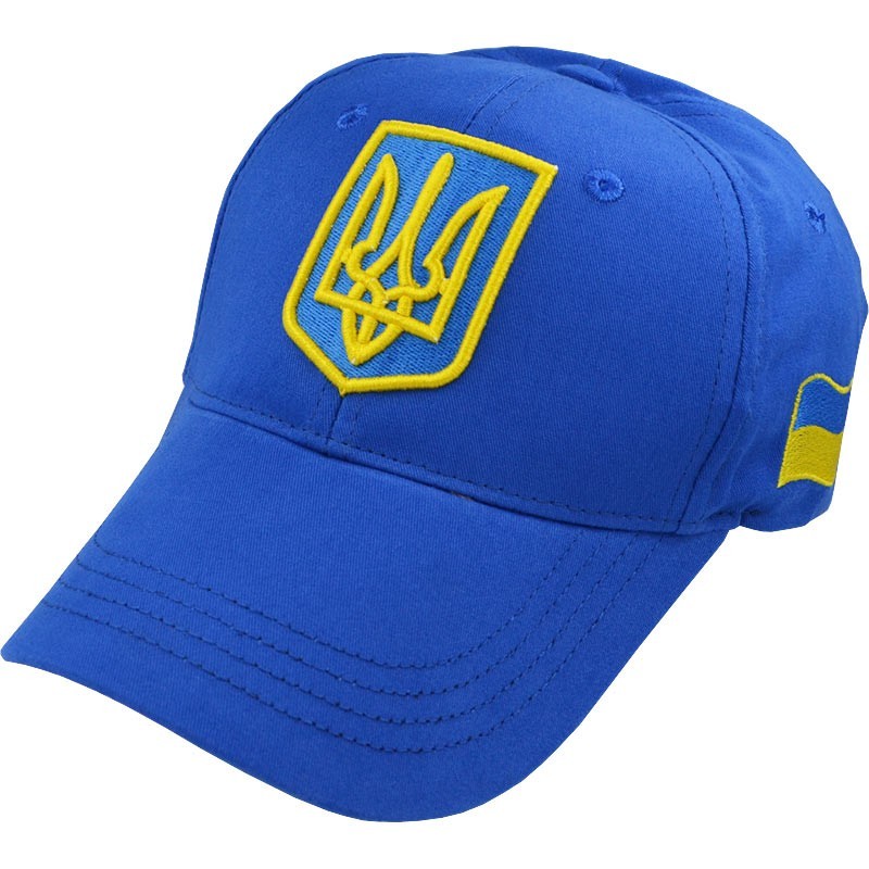 

Кепка бейсболка Тризуб Украина синяя на застежке L (57-59 см) 700-1529