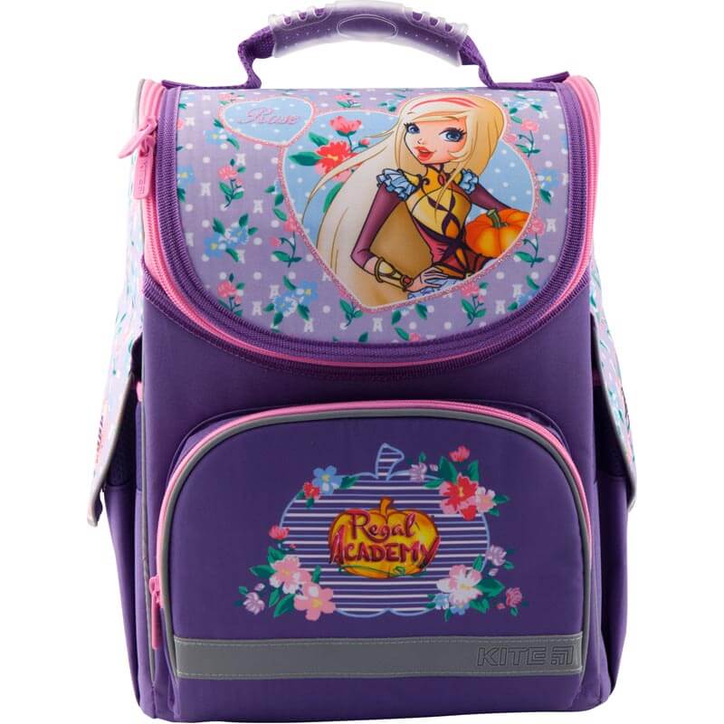 

Рюкзак школьный каркасный Kite Regal Academy Фиолетовый (RA19-501S)