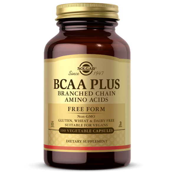 

Аминокислоты BCAA плюс BCAA Plus Solgar 100 капсул (SOL014)