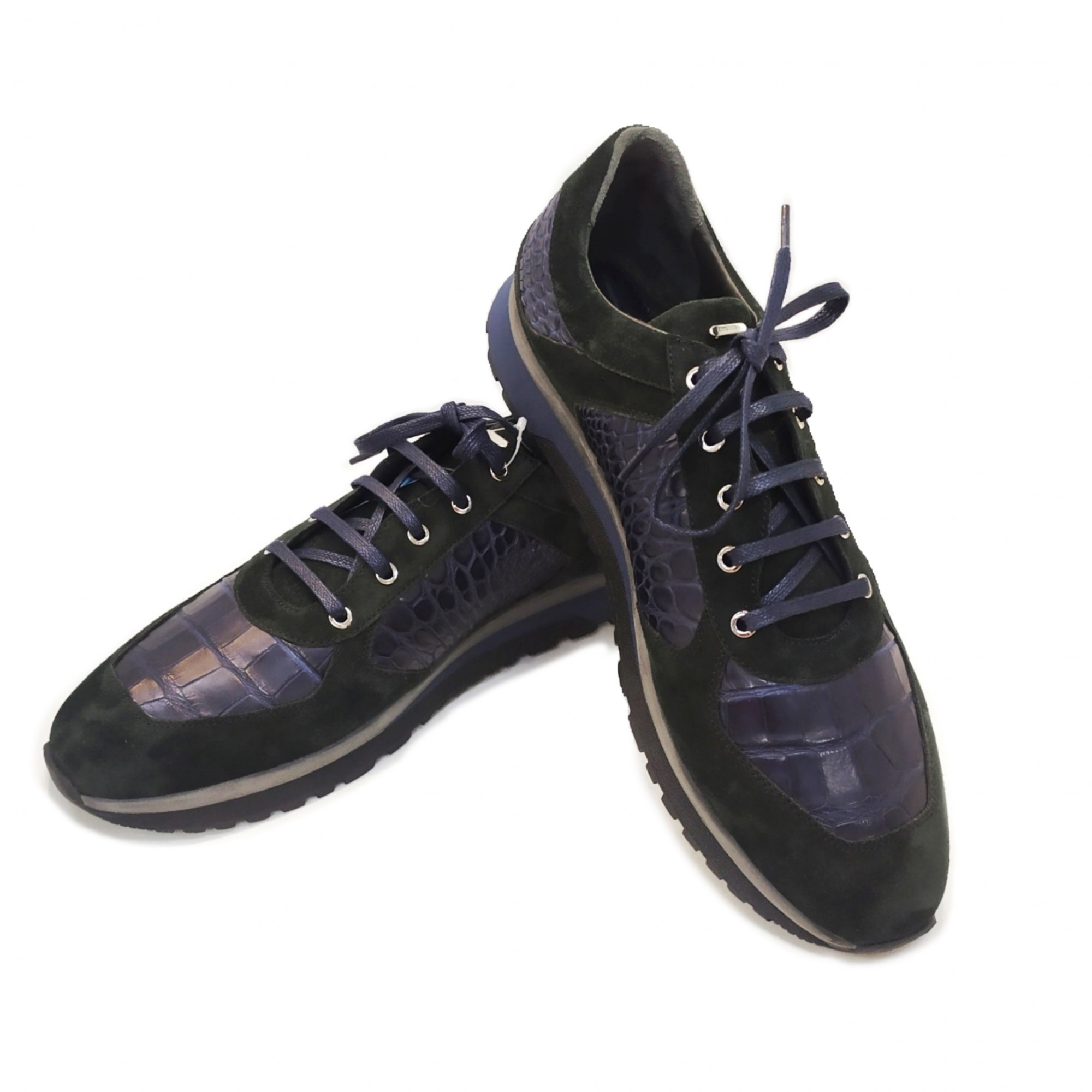 

Мужские кроссовки Dostoevsky shoes Classic 43 (29,1 см) черного цвета с синим (21ВМ06)