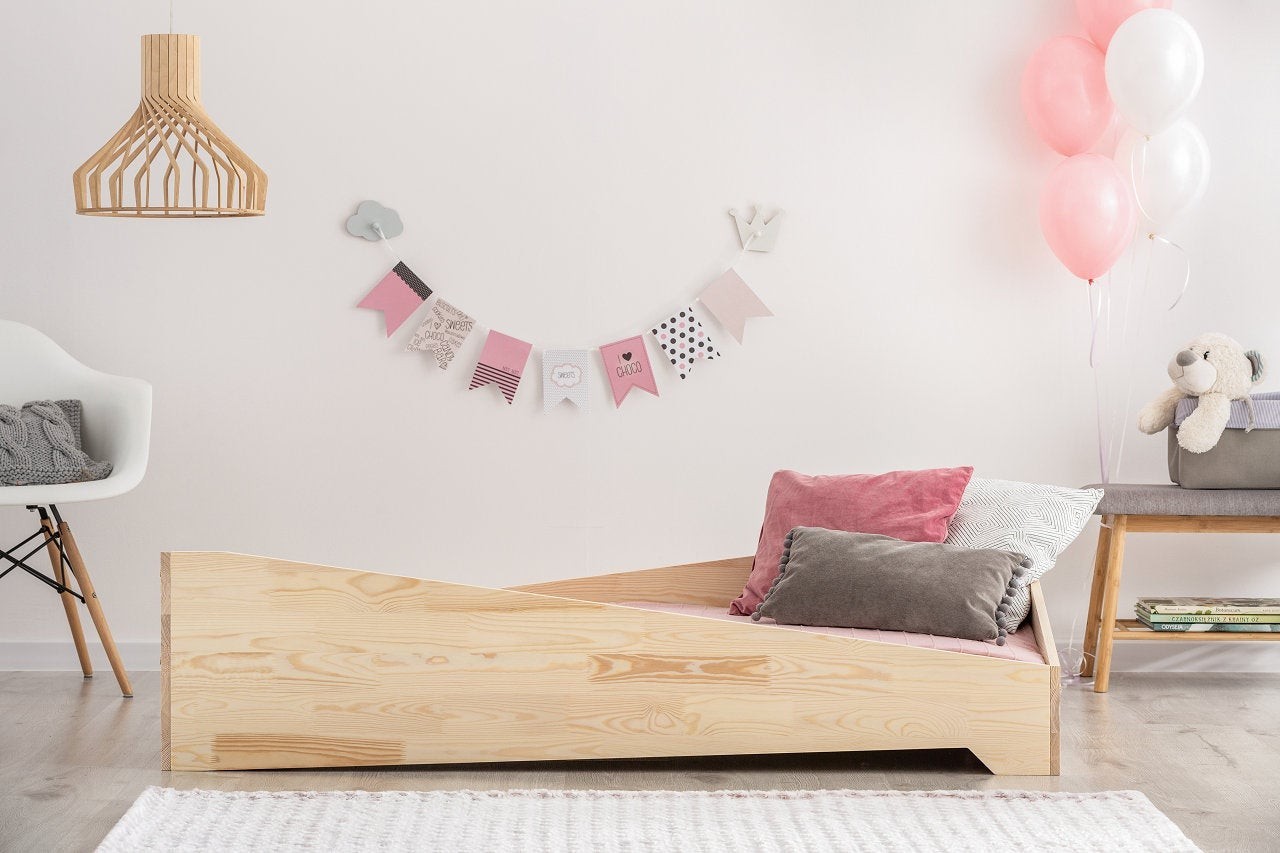 

Детская кроватка Pine-7 Tekstura 160х80 натуральное дерево