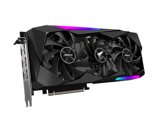 

Видеокарта GIGABYTE AORUS GeForce RTX 3070 MASTER 8G (GV-N3070AORUS M-8GD)