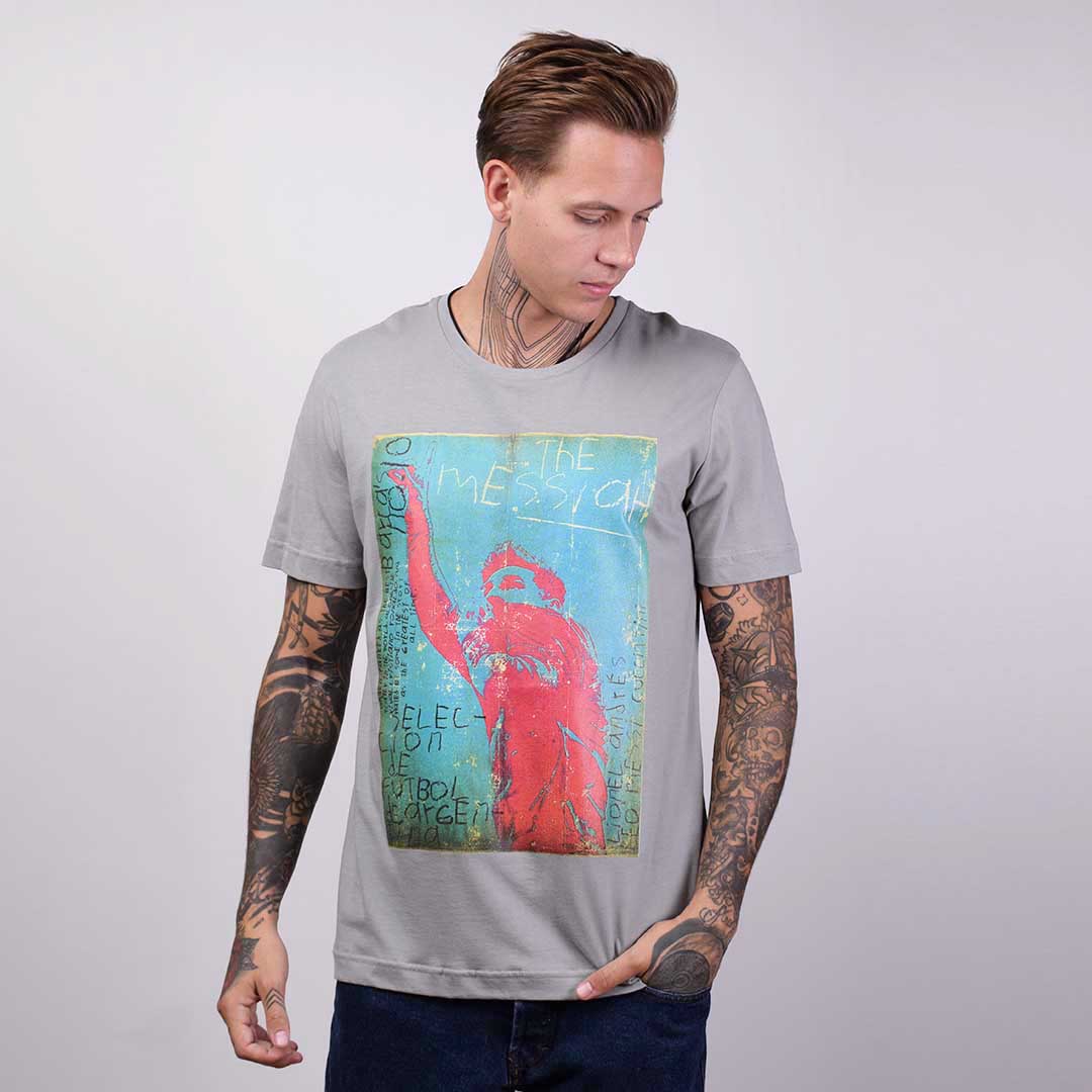 

Футболка мужская MESSI, серый 199712_XL