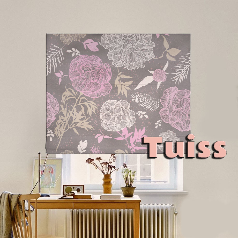 

Римская штора система Classic InHt Фотопечать Принт 02-188 Джуси Велюр 40х170 см