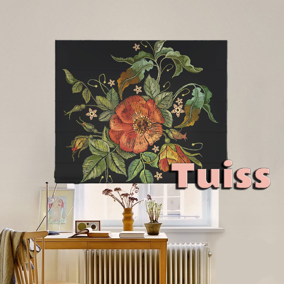 

Римская штора система Classic InHt Фотопечать Принт 02-007 Джуси Велюр 190х170 см