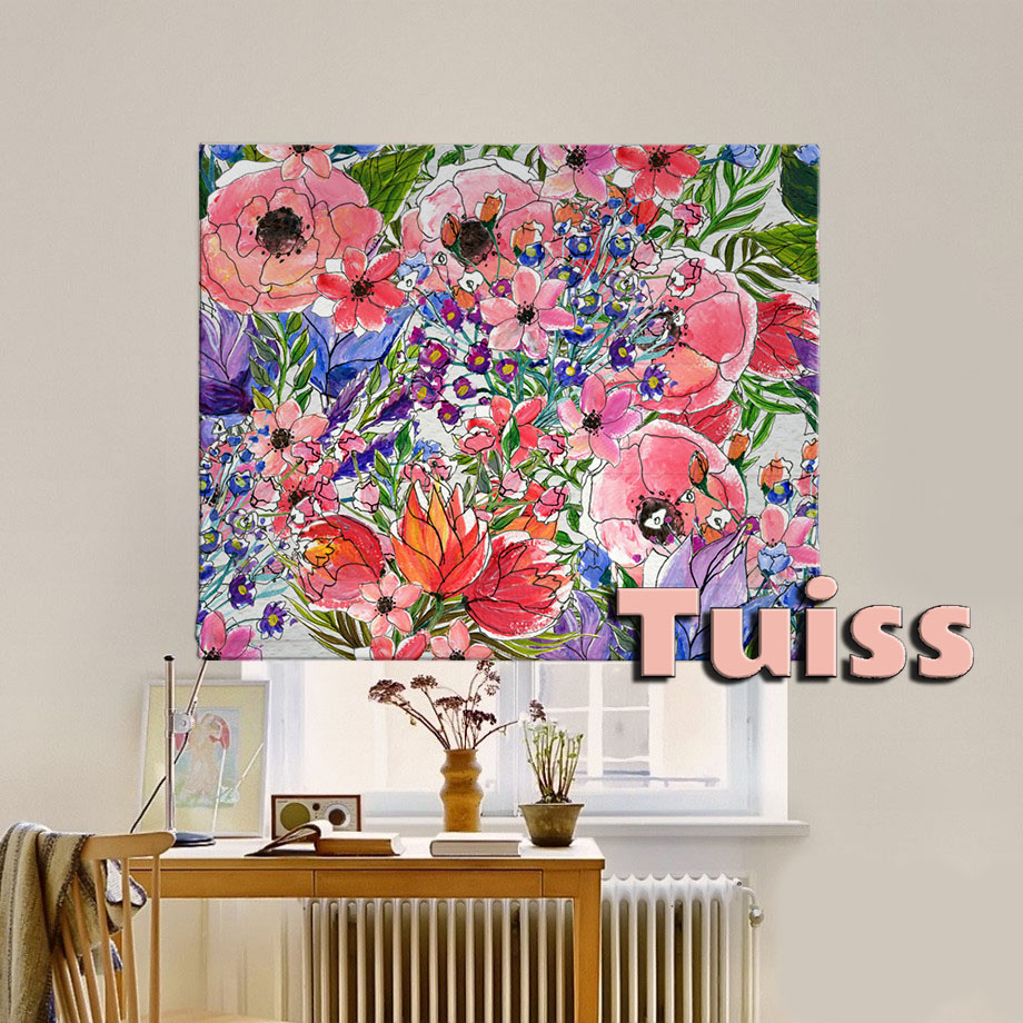 

Римская штора система Classic InHt Фотопечать Принт 02-247 Джуси Велюр 210х170 см