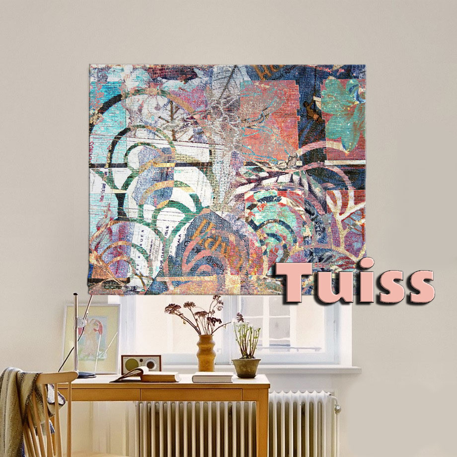 

Римская штора система Classic InHt Фотопечать Принт 02-280 Блэкаут 110х170 см