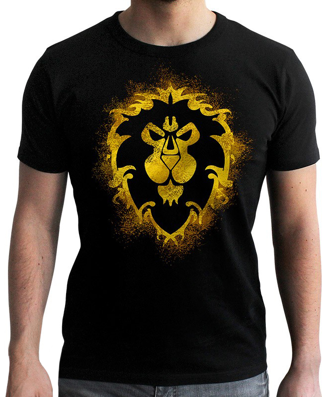 

Футболка ABYstyle World of Warcraft Alliance L Черная (ABYTEX442L)