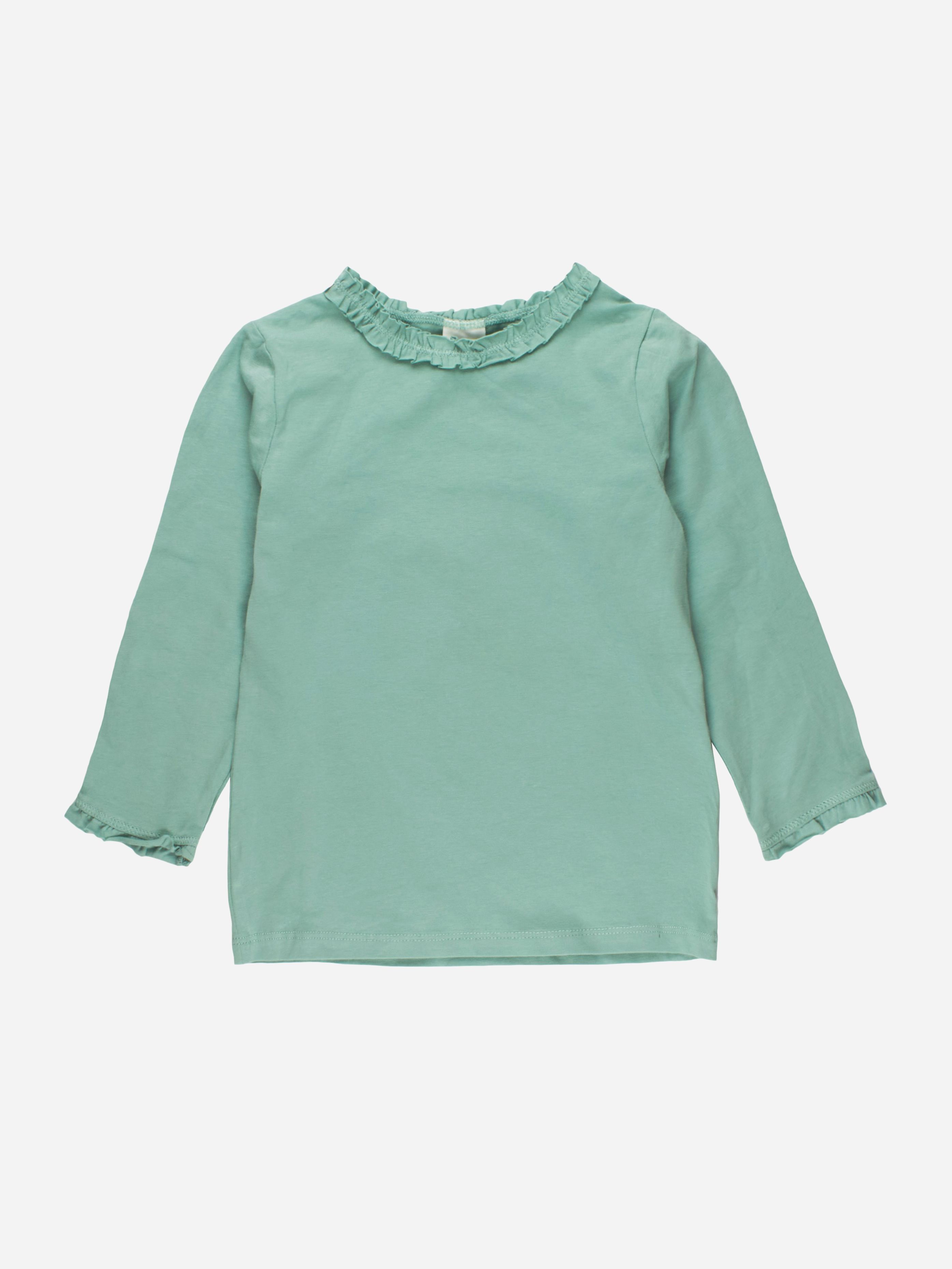 

Футболка с длинными рукавами H&M 97162509 86 см Зеленая