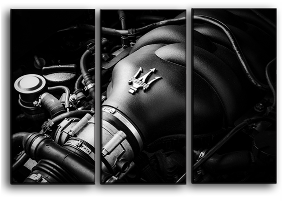 

Модульная картина на холсте из 3 частей двигатель maserati v8 спортивные гоночные авто суперкары Hotel Arizona HD 56 см x 84 см