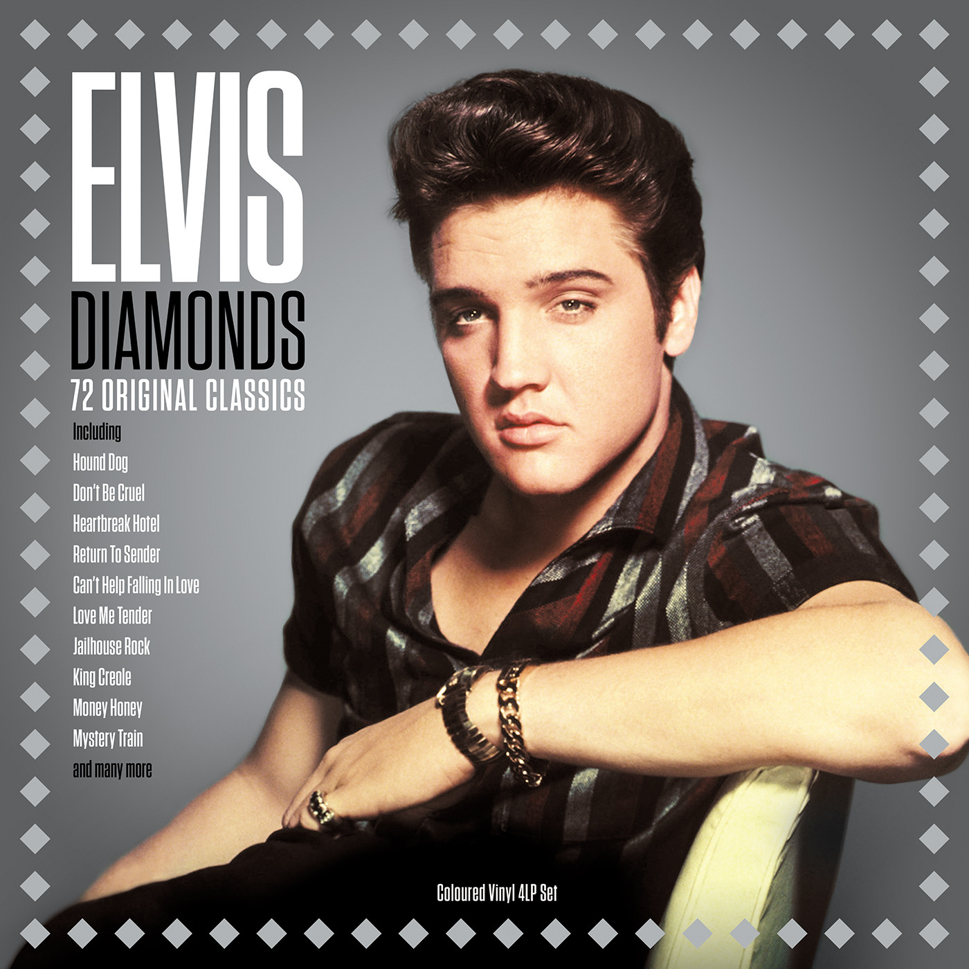 

Виниловая пластинка Elvis Presley - Diamonds (4LP, grey)