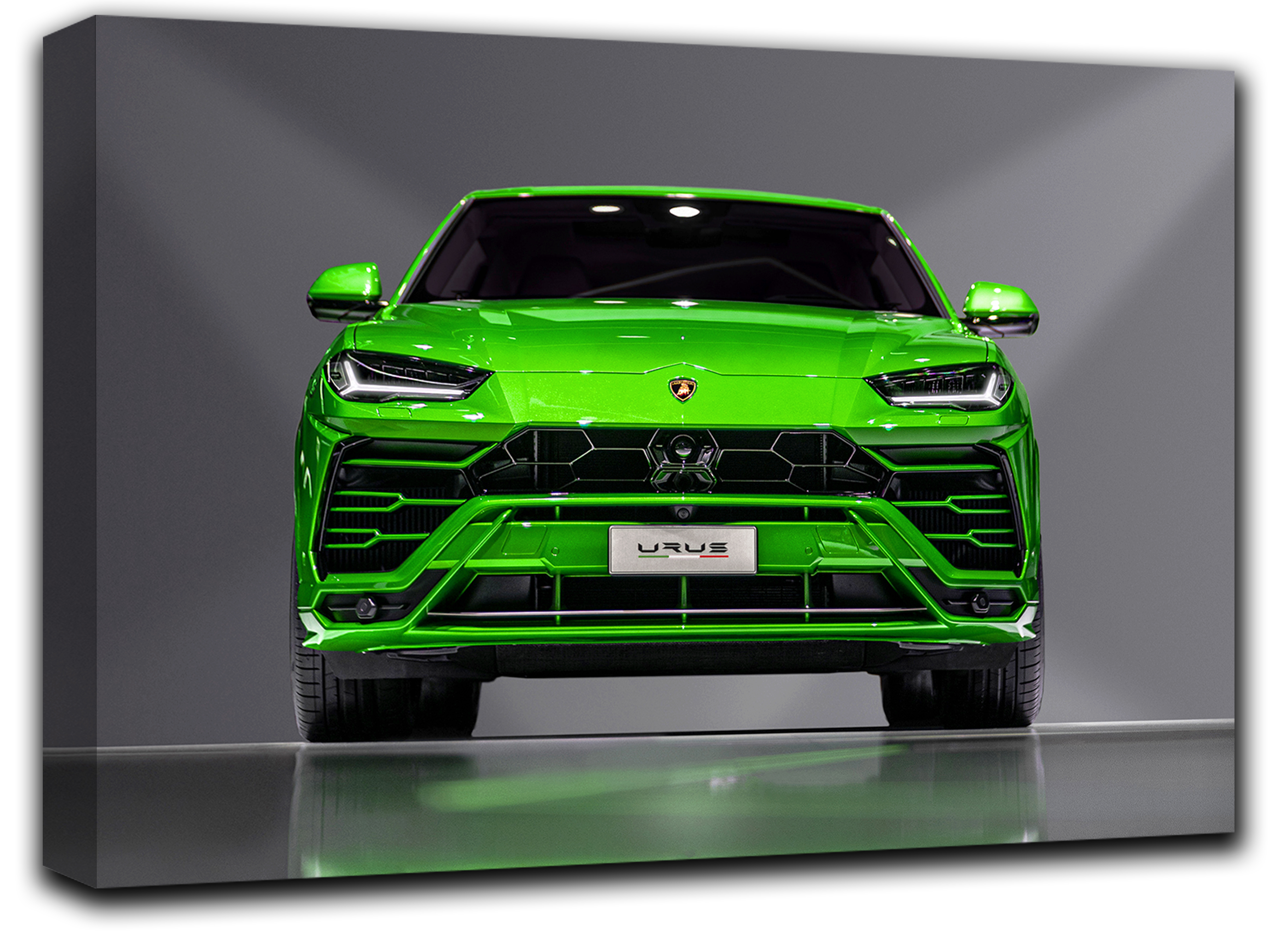 

картина на холсте Lamborghini Urus споривное авто Hotel Arizona HD 28 см x 41 см