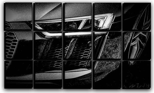 

Модульная картина на холсте из 15 частей Audi r8 спортивные гоночные авто суперкары Hotel Arizona HD 77 см x 127 см