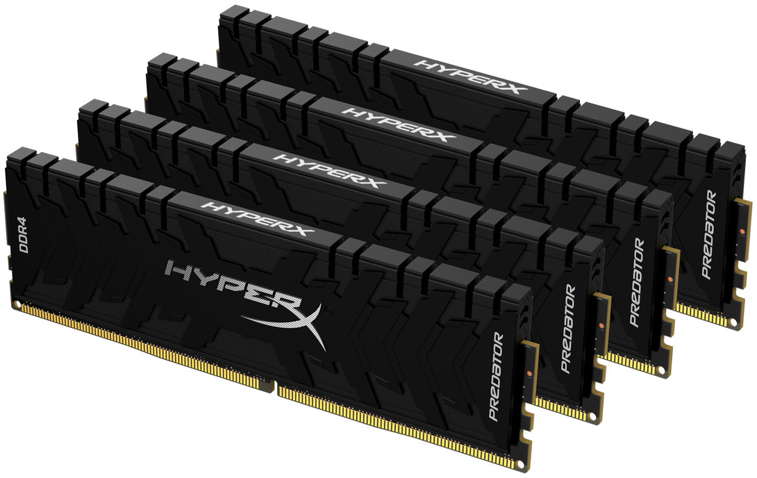 

Оперативная память HyperX DDR4-3200 131072MB PC4-25600 (Kit of 4x32768) Predator Black (HX432C16PB3K4/128)