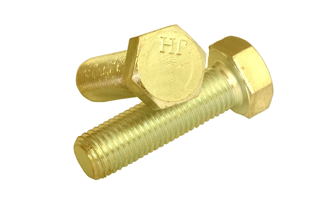 

Болт DIN 933 M6x8 8,8 цинк жовтий, 500 шт.