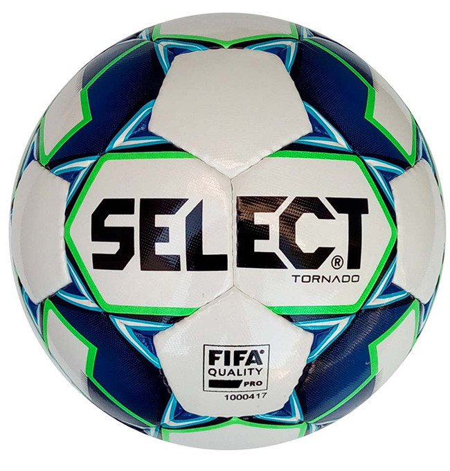

Мяч для футзала Select TORNADO №4 (white-blue ) 5703543195121