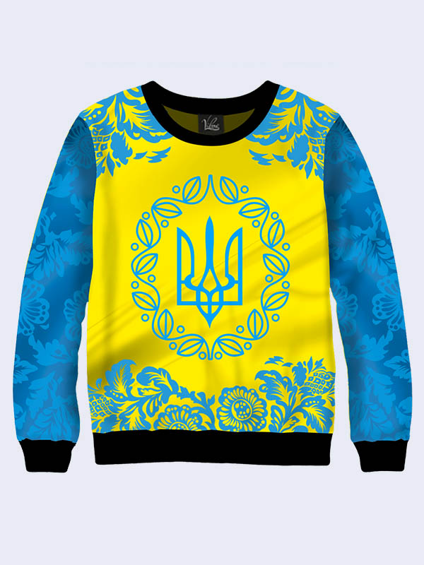 

Женский 3D-свитшот Vilno Герб Украины  (48) (Vil-11307, Женский 3D-свитшот Vilno Герб Украины L (48) (Vil-11307)