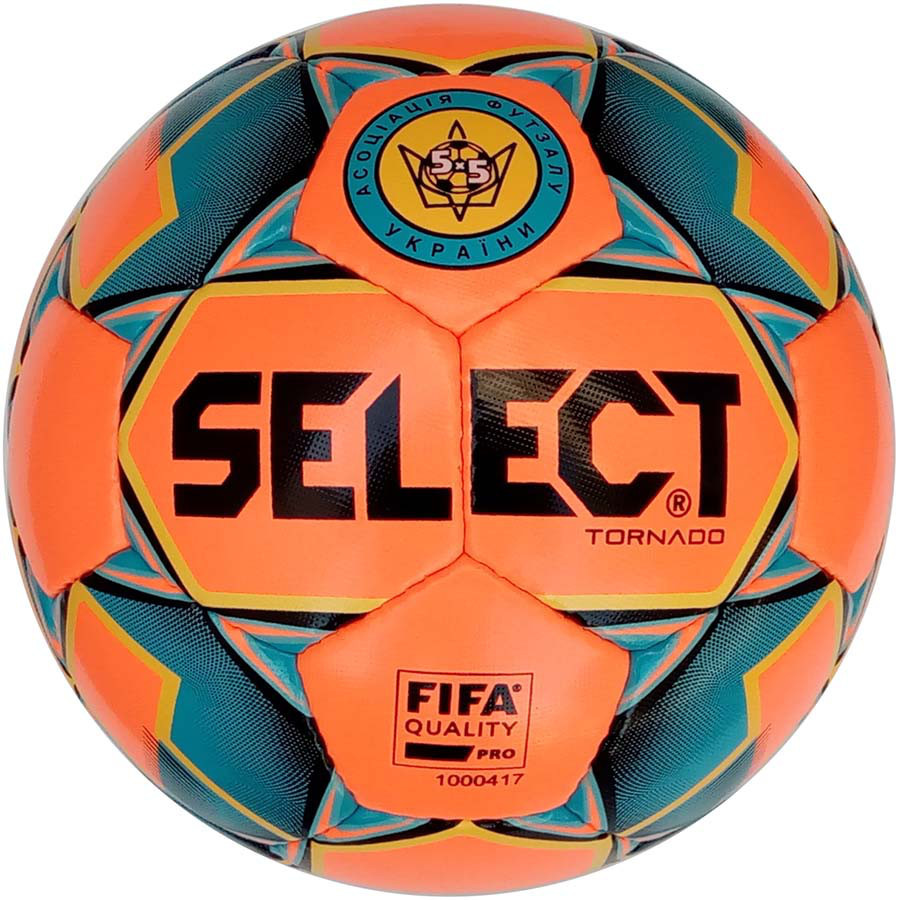 

Мяч для футзала Select TORNADO №4 (orange-blue) 5703543195114