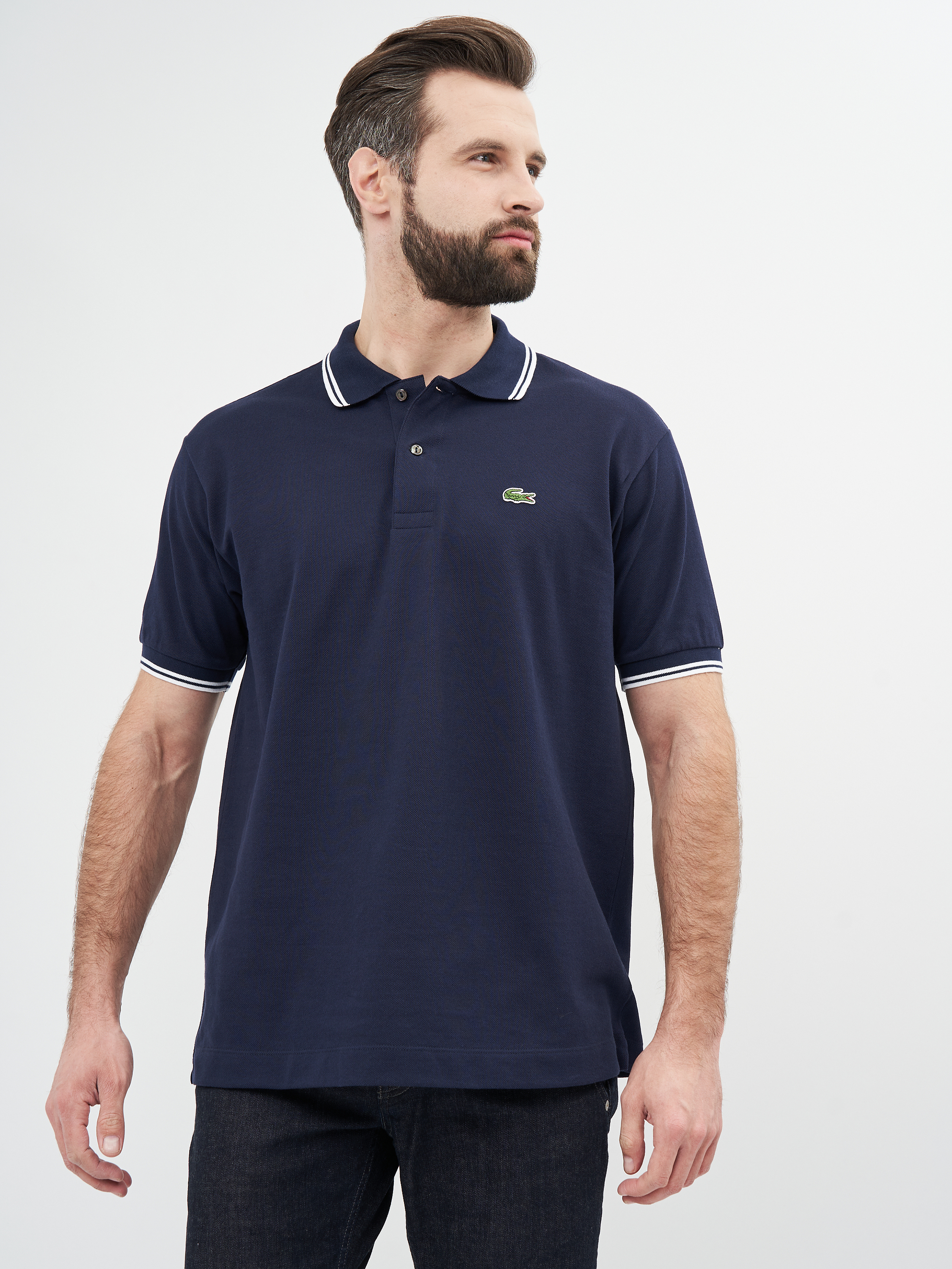 

Поло Lacoste PH2384-525  (T5) Navy blue/White, Поло Lacoste PH2384-525 L (T5) Navy blue/White