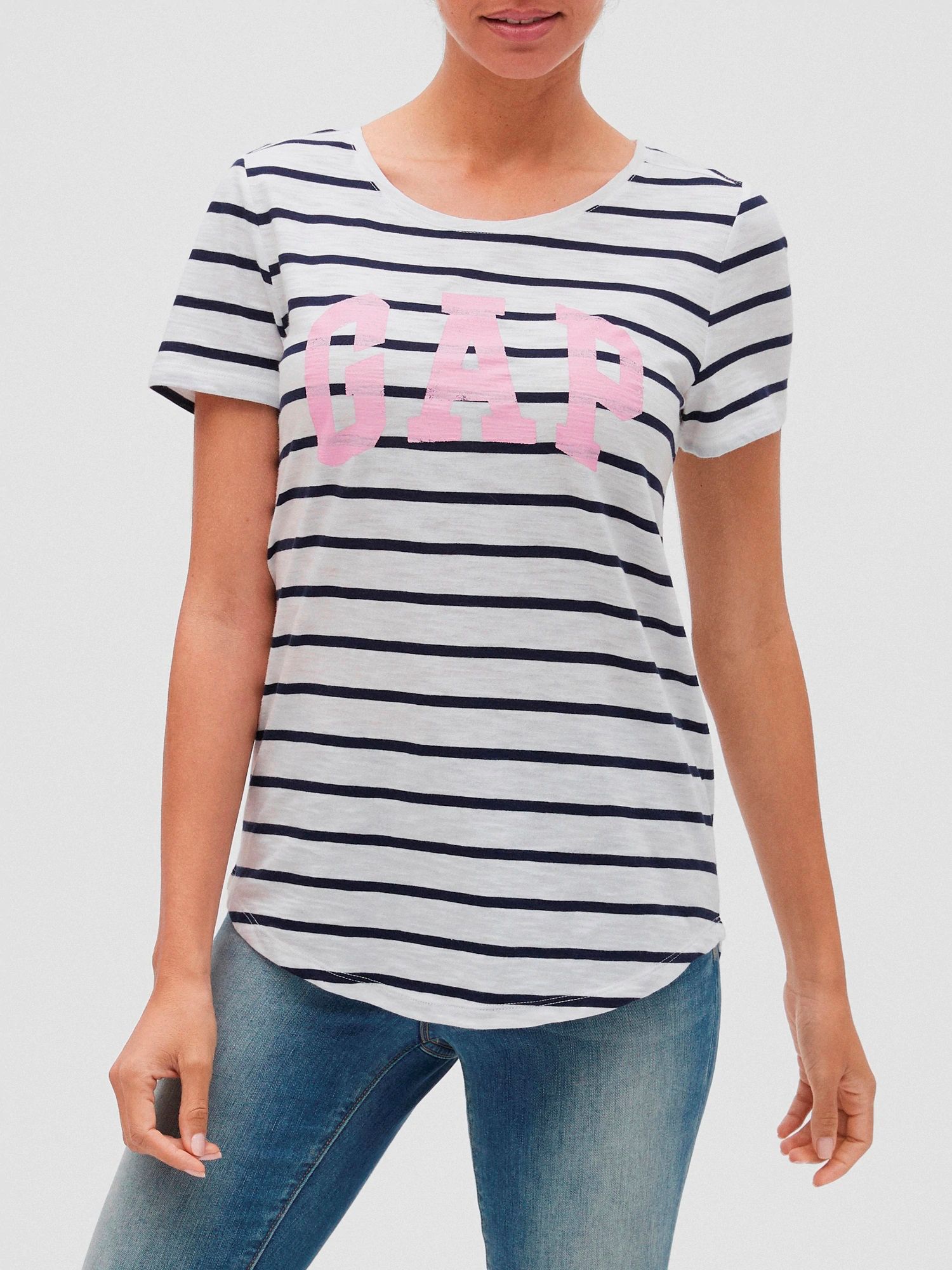 

Футболка GAP 123156071 XS Белый/Синий