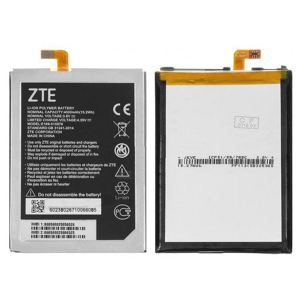 

Аккумулятор для ZTE Blade X3 / E169-515978 (ORIGINAL PRC)