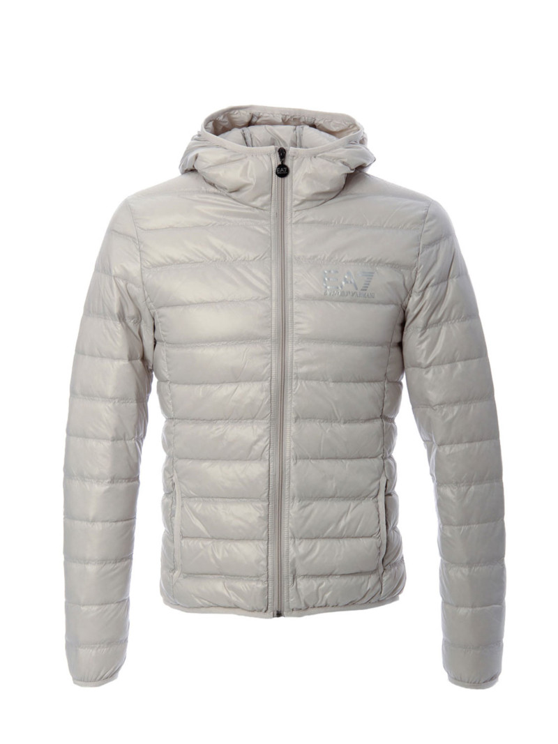 

Куртка-пуховик мужская Emporio Armani EA7 светло-серый 3XL