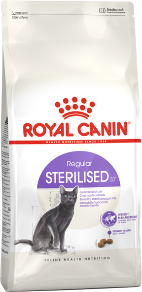 

Сухой корм для стерилизованных кошек Royal Canin STERILISED для взрослых котов от 12 мес. до 7 лет (4 кг)