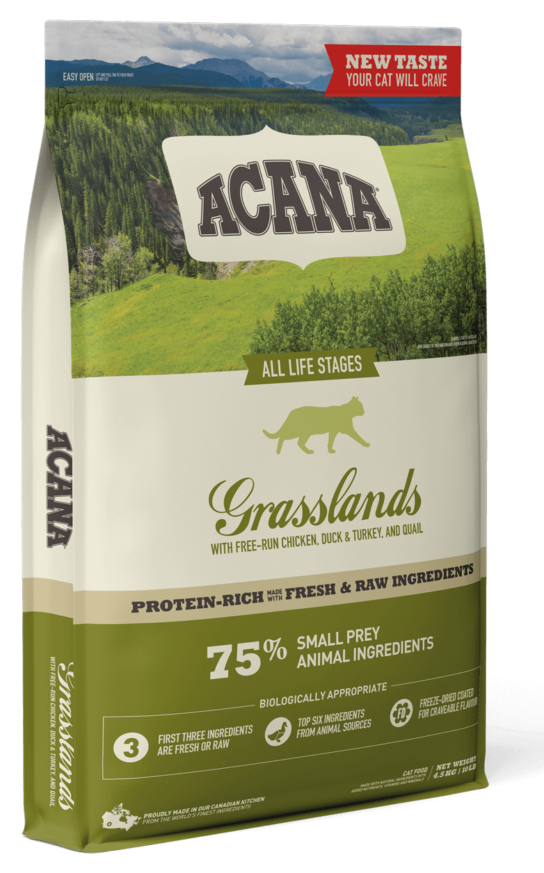 

Корм беззерновой Acana GRASSLANDS CAT для котов всех пород 4.5 кг