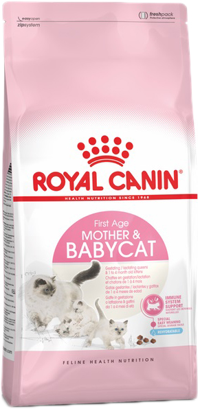 Сухой корм Royal Canin MOTHER&BABYCAT для котят, беременных и кормящих кошек (4 кг)