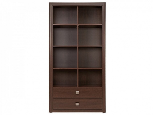 

Книжный шкаф Gerbor Коен REG2S(N) 103,5х200,5х40 венге темное