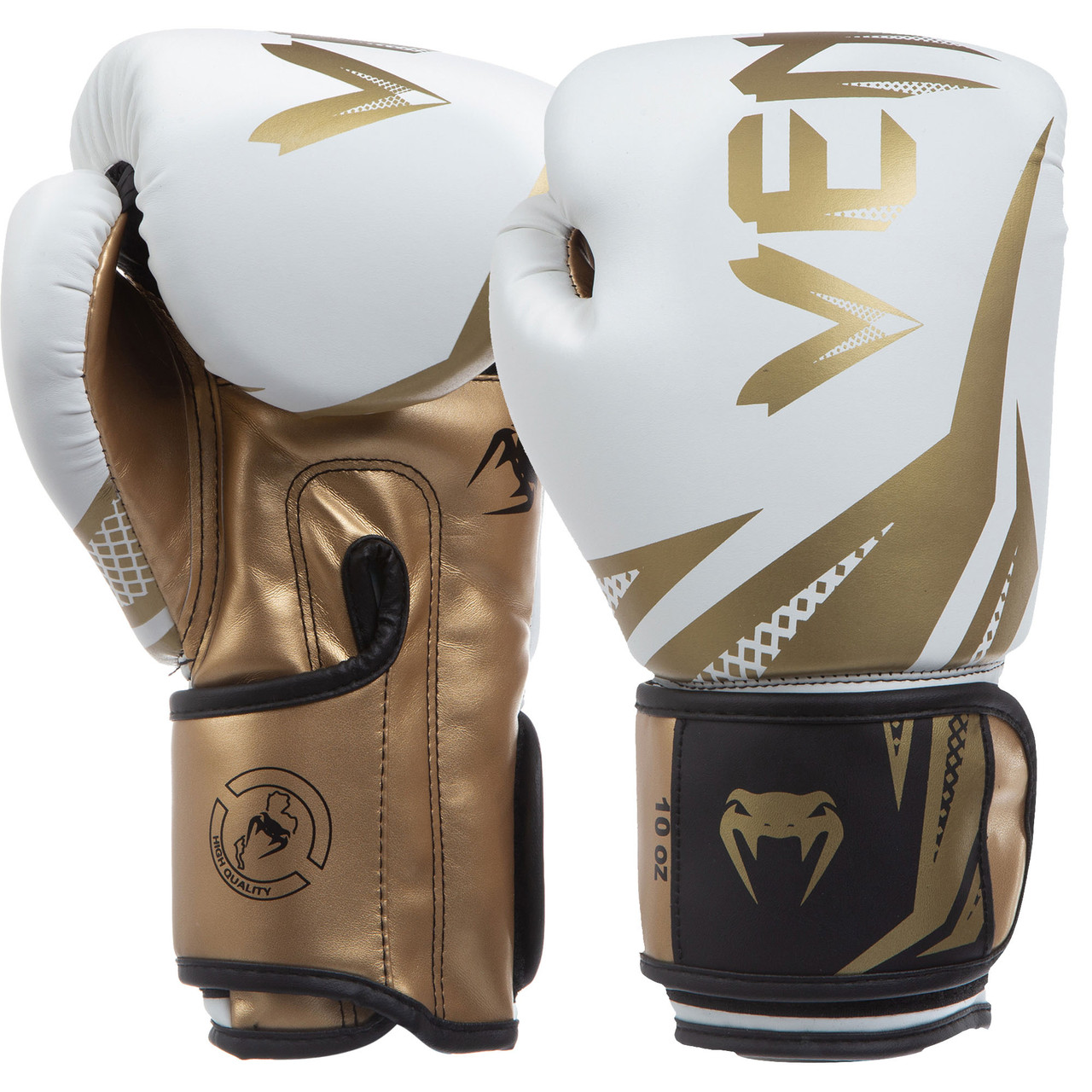 

Перчатки для бокса и единоборств VENUM Challenger 3.0 Champ PU 0866 White-Gold 8 унций