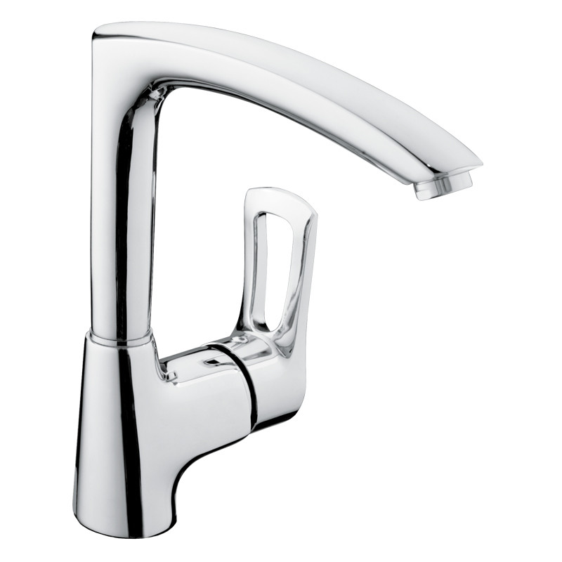 

Смеситель для кухни HANSBERG 018 HB0210 Haiba 45 Стальной (HB0210)
