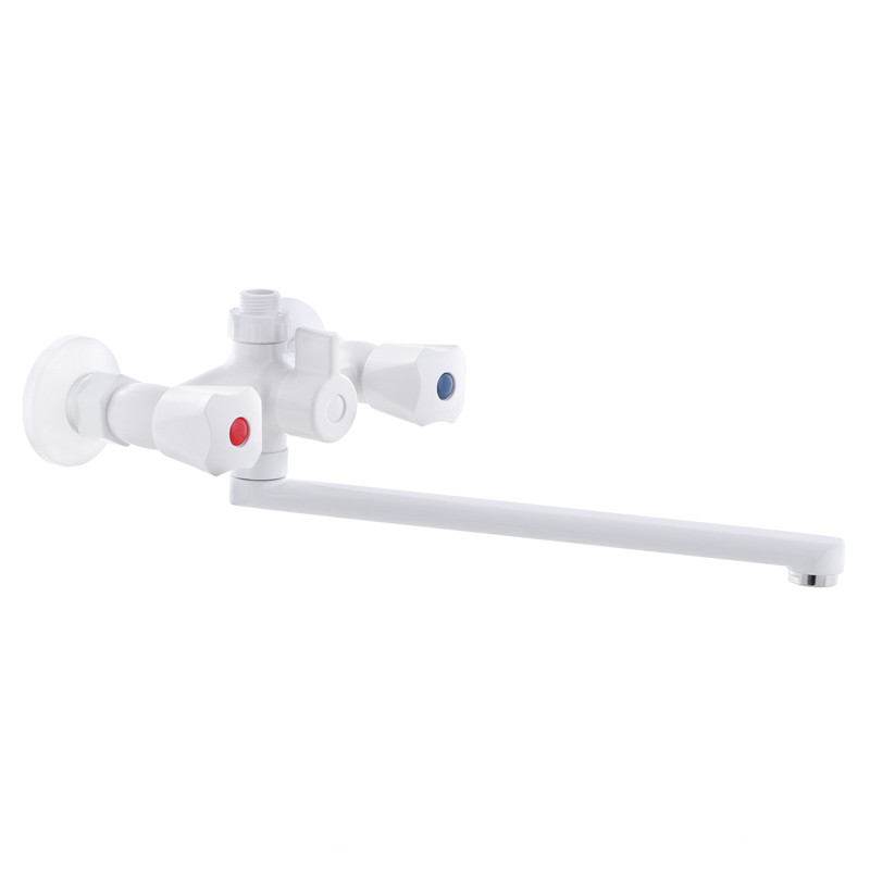 

Смеситель для ванны Omega-140 White PM0558 PLAMIX (PM0558)