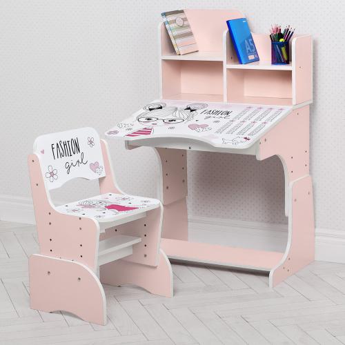 

Парта Bambi W 2071-99-2 розовый (SKL01633)