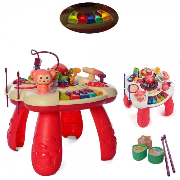

Развивающий центр Bambi 648A-51-52 Cтолик, розовый (BAM002037)