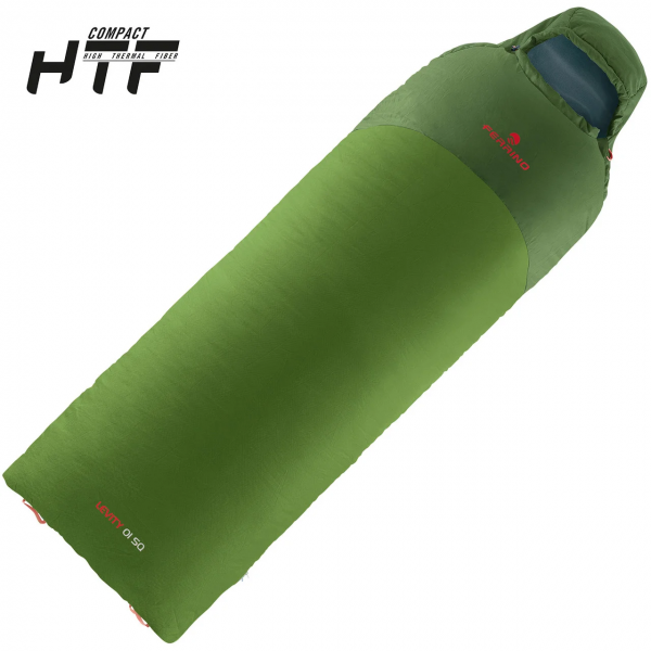 

Спальный мешок Ferrino Levity 01 SQ/+9°C Green Left (86602HVVS) (F00239595)