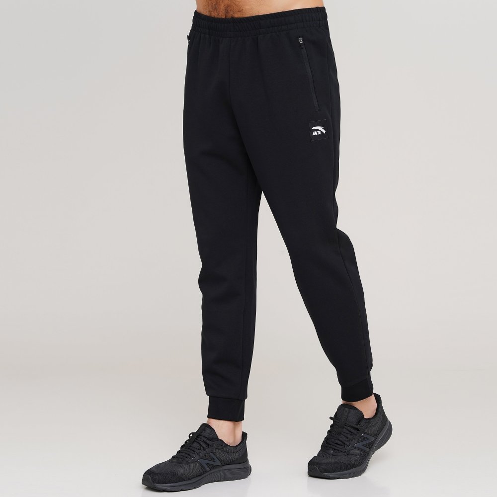 

Мужские спортивные штаны Anta Knit Track Pants Черный 44 (ant852118316-1)