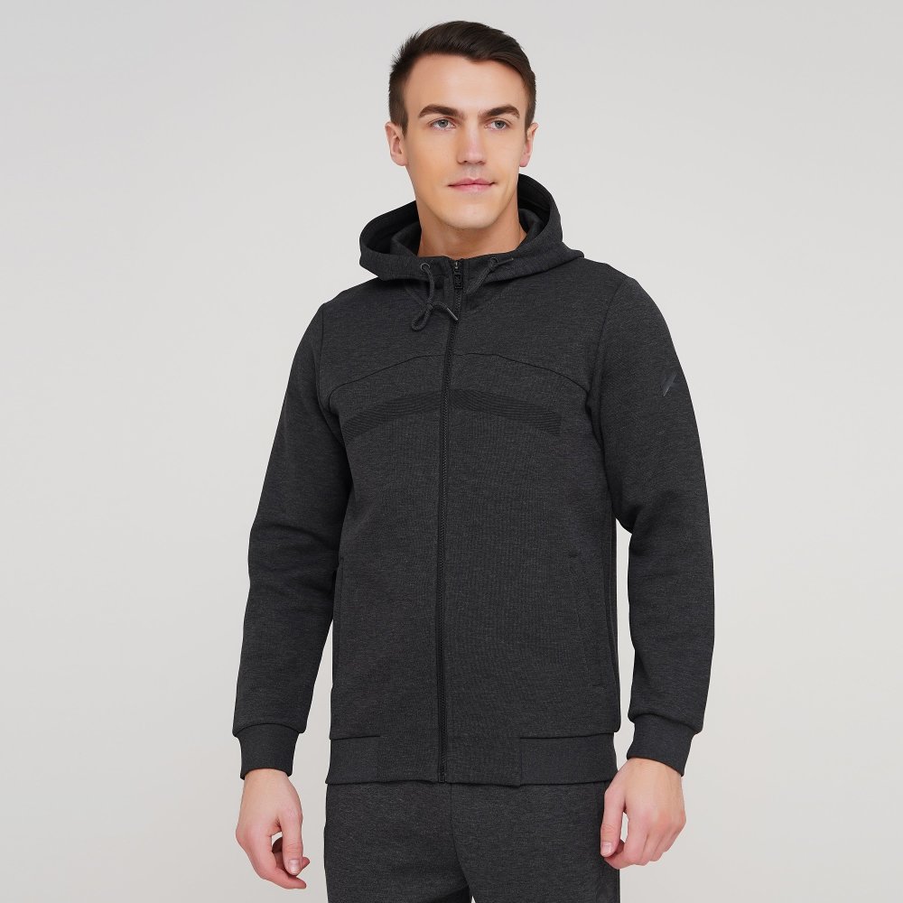 

Мужская толстовка Anta Knit Track Top Темно-Серый 52 (ant852111711-4)