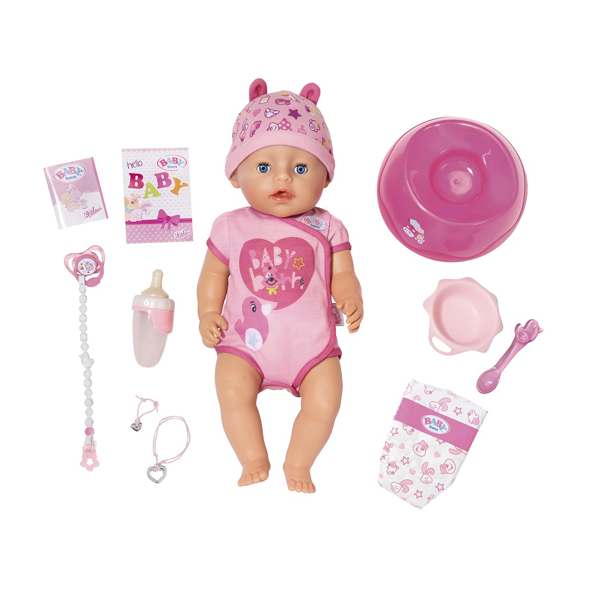

Пупс функц. «ZAPF» BABY BORN «Нежные объятия»(824368)