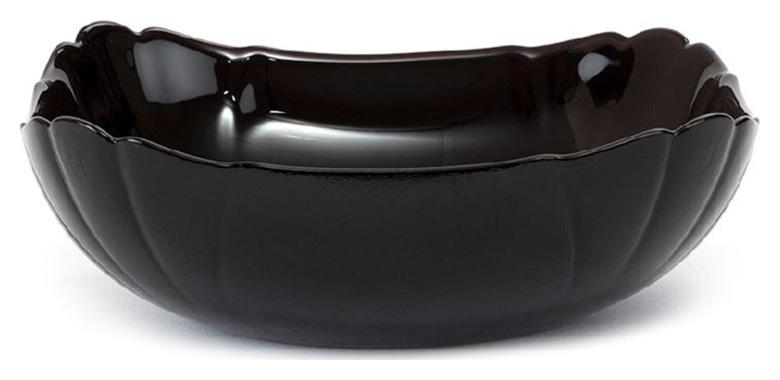 

Набор 6 квадратных салатников Lotusia Black Ø15см, стеклокерамика Luminarc (Р01632320385)
