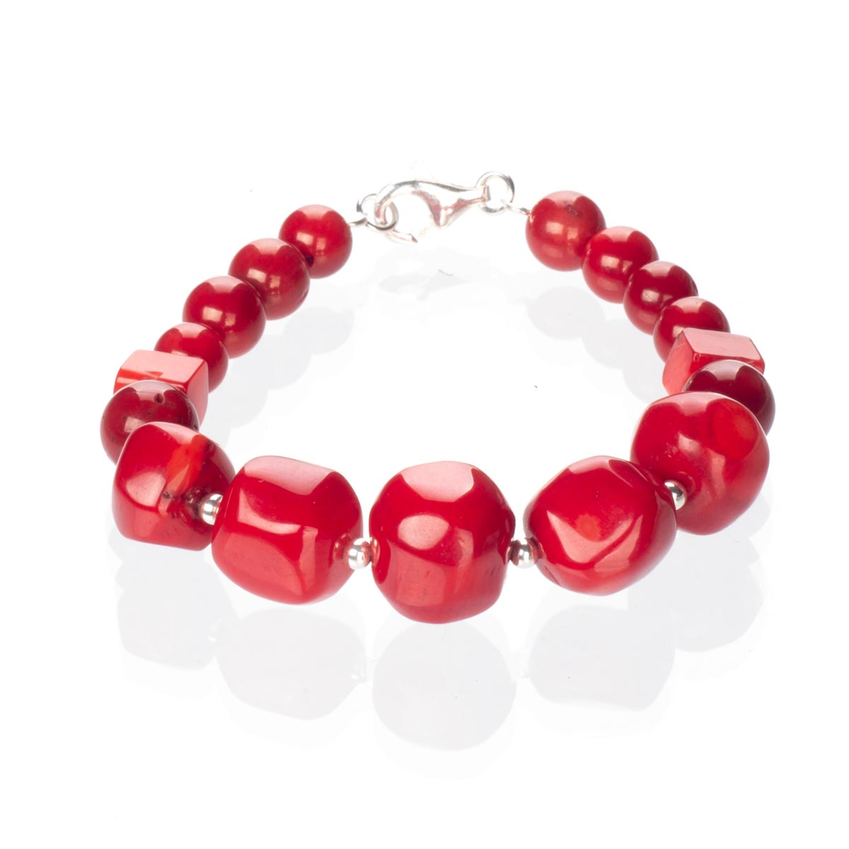 

Браслет из натурального коралла SAMOTSVETY (11.01.16.368.1)