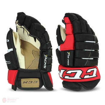 

Краги CCM TACKS 4R PRO JR подростковые, Размер 11", черный/белый/красный, 4RPRO-JR-11