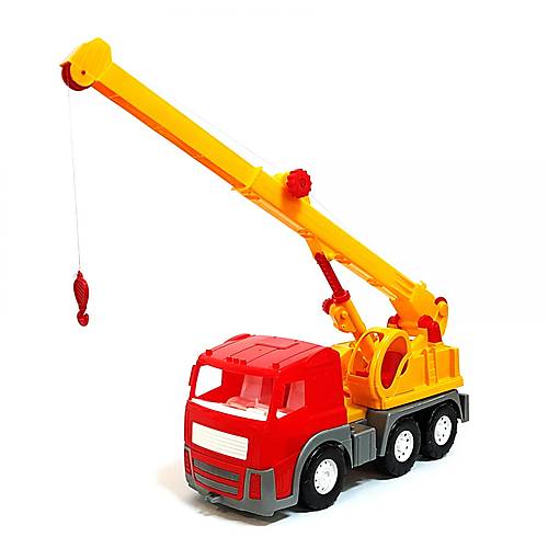 

Машинка «Автокран Акрос» красная COLORPLAST (0572)