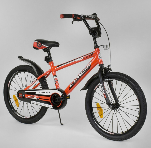 

Велосипед 20" дюймов 2-х колёсный "CORSO" ST-5069 (1) ОРАНЖЕВЫЙ