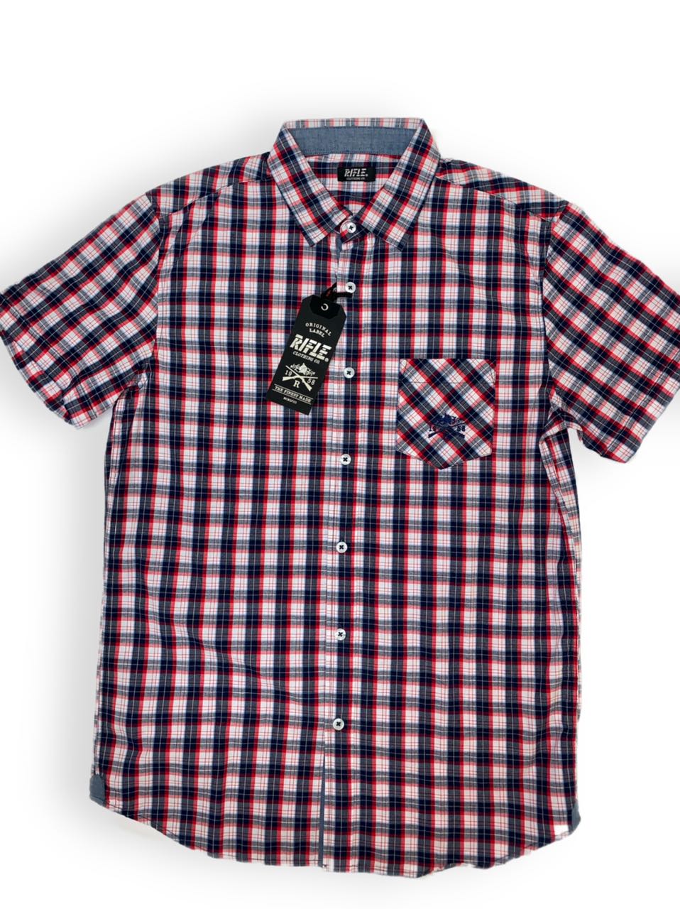 

Рубашка Rifle Camicia Slim Fit Голубой M-00